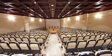 Renovacion butacas Aula Magna UNED Barbastro Moises Showroom